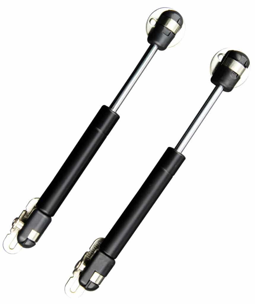 80 N 7 inch gas struts for cabinets