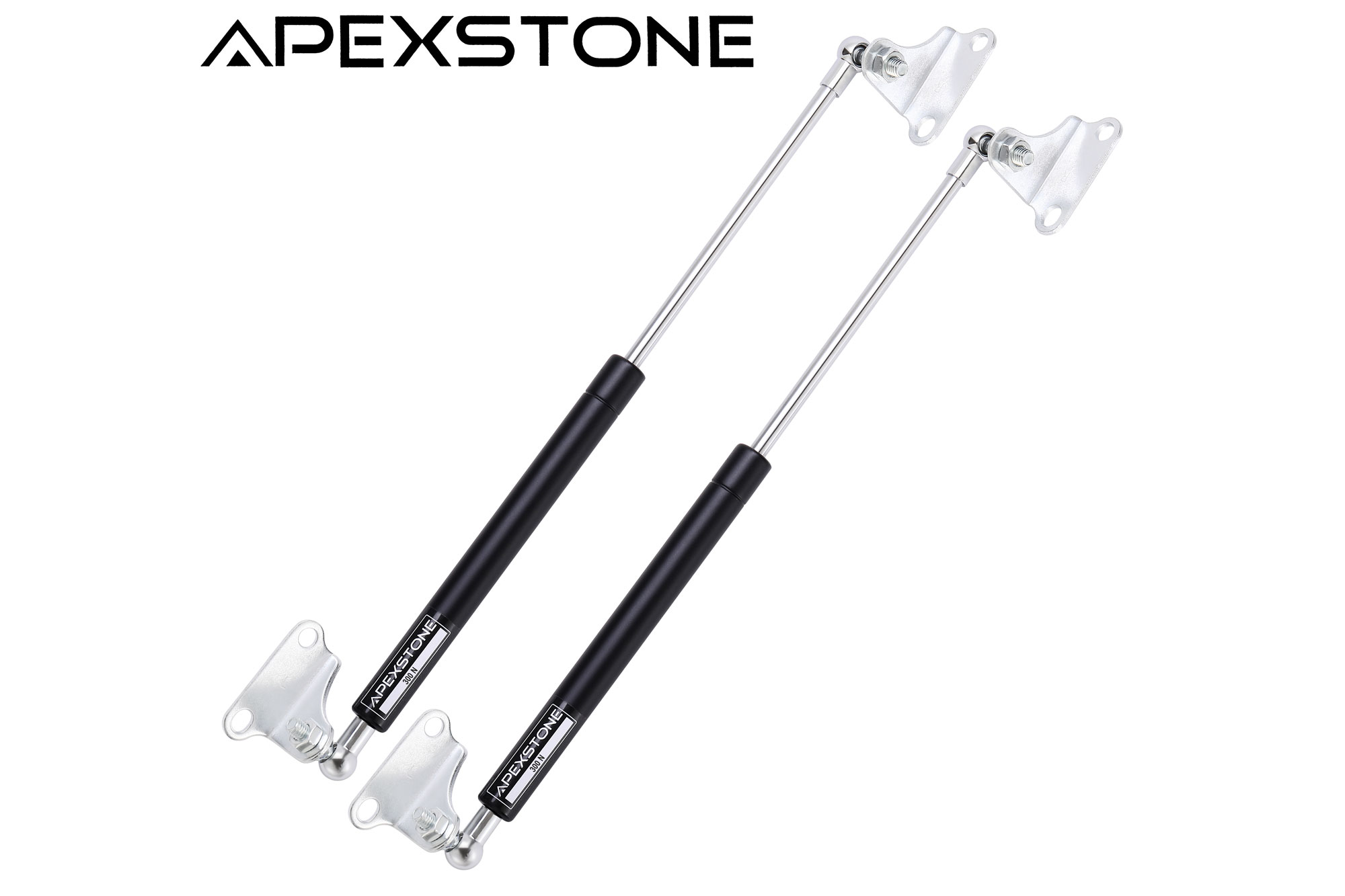 Apexstone 15 Inch 300N/67lb Gas Struts for Heavy Lid or RV Bed